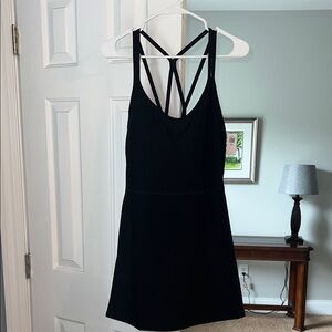 Black athletic  Sleeveless Dress
